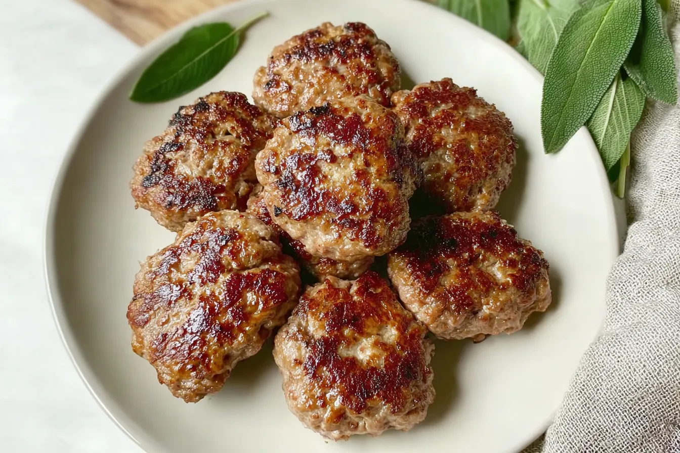 Maple Sage Turkey Breakfast Sausage Patties Delight! 3 Delicious Maple Sage Turkey Breakfast Sausage Patties