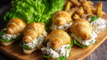 Mini Croissant Sandwiches - Tasty and Easy to Make