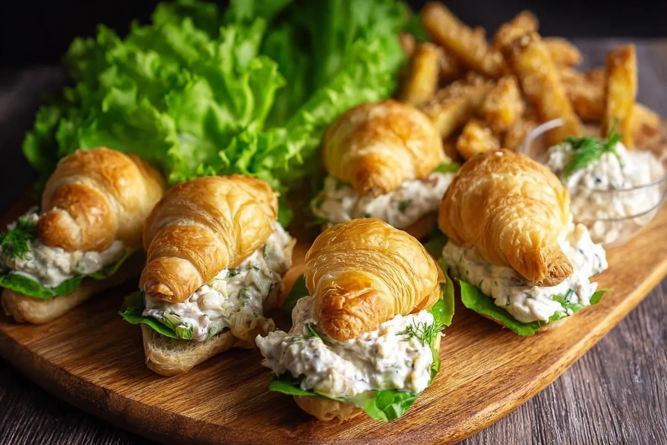 Mini Croissant Sandwiches: A Delicious Treat for Any Occasion 3 Mini Croissant Sandwiches - Tasty and Easy to Make