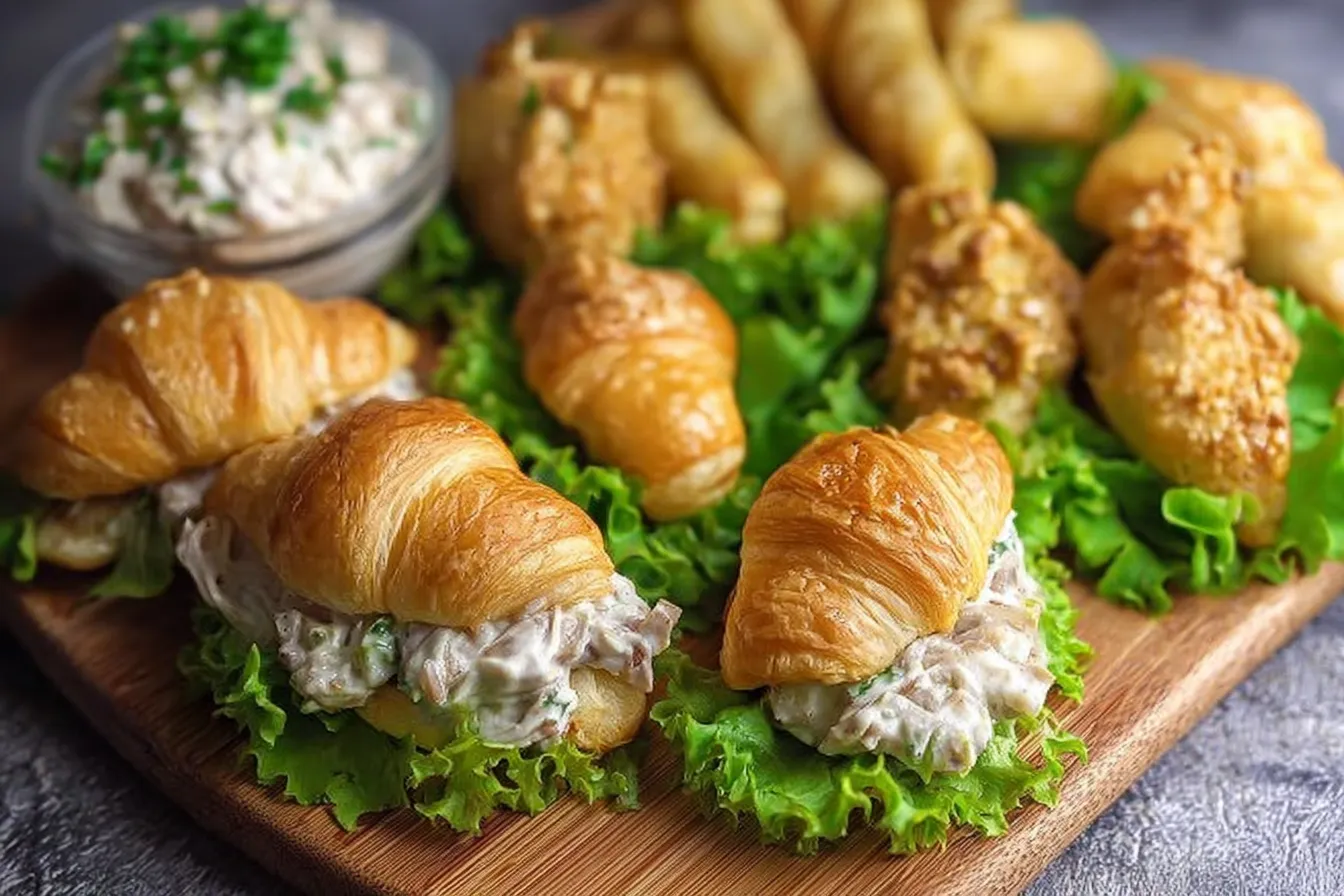 Mini Croissant Sandwiches