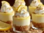 Mini Lemon Cheesecake Cups Freshly Made