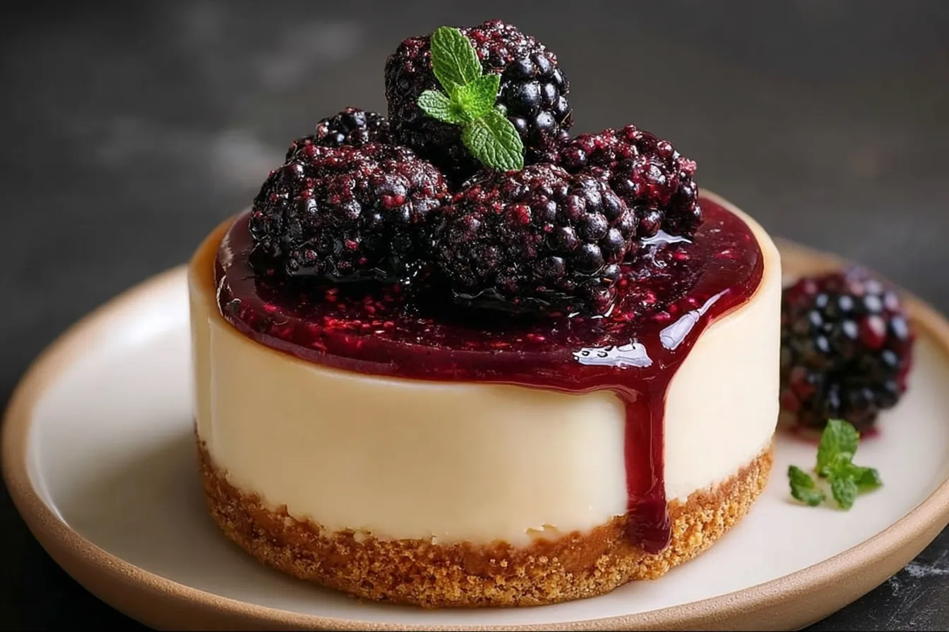 Mulberry Cheesecake – A Slice of Creamy Bliss