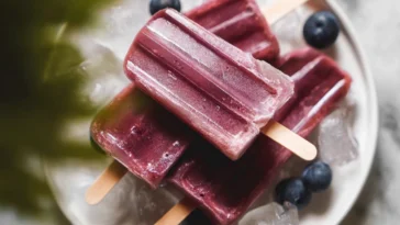 Delicious Mulberry Honey Popsicles