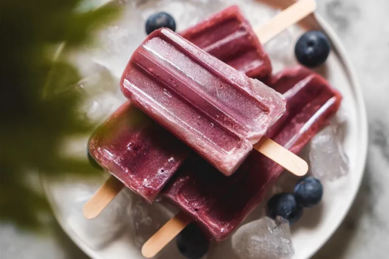 Delicious Mulberry Honey Popsicles