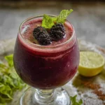 Delicious Mulberry Lemonade