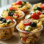 Pasta Salad Cups Recipe: A Fresh Delight for Any Occasion 15 Colorful Pasta Salad Cups Ready to Serve