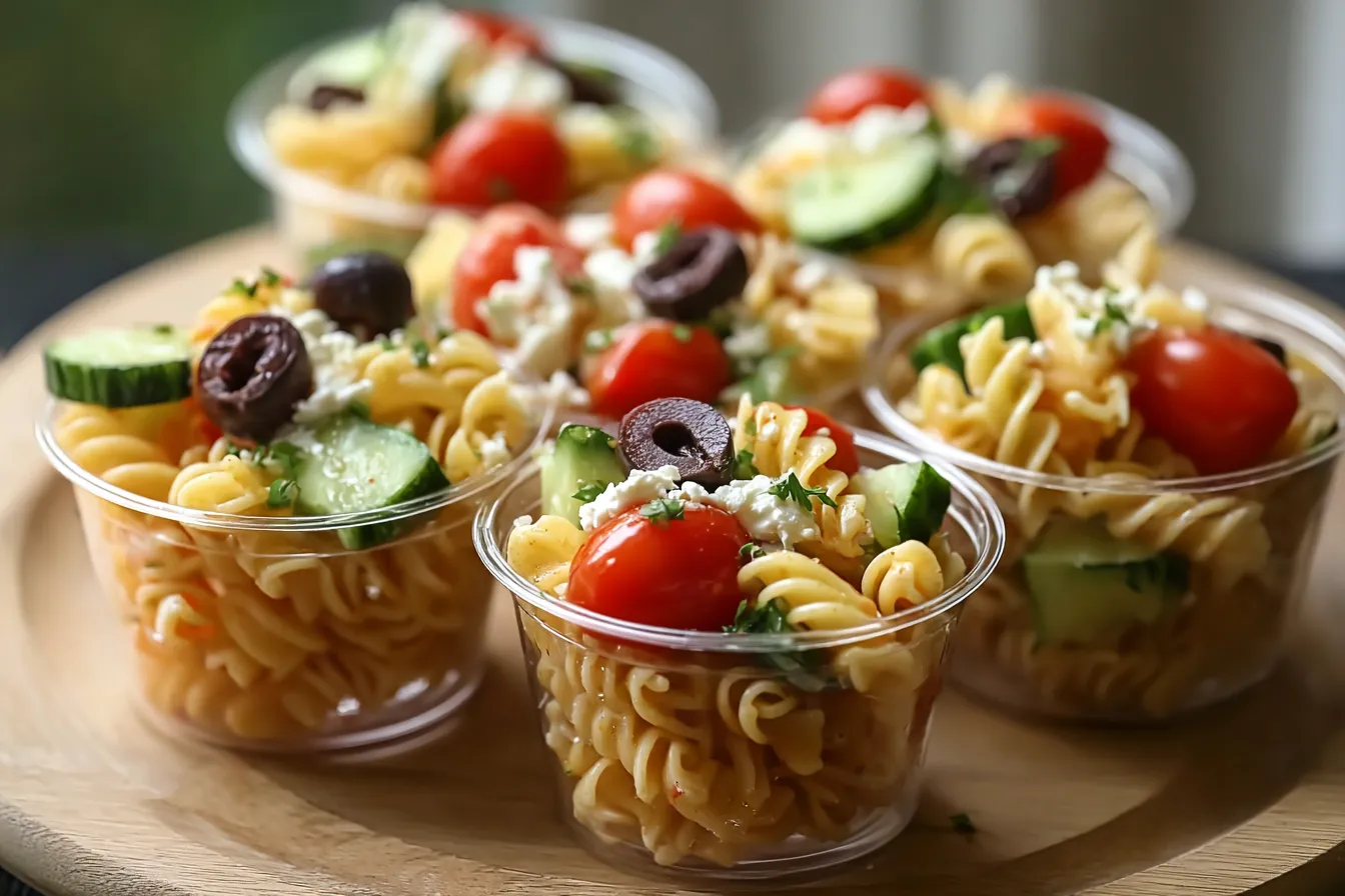 Pasta Salad Cups Recipe: A Fresh Delight for Any Occasion 4 Pasta Salad Cups Recipe