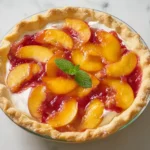 Peach Surprise Pie Freshly Baked Deliciousness