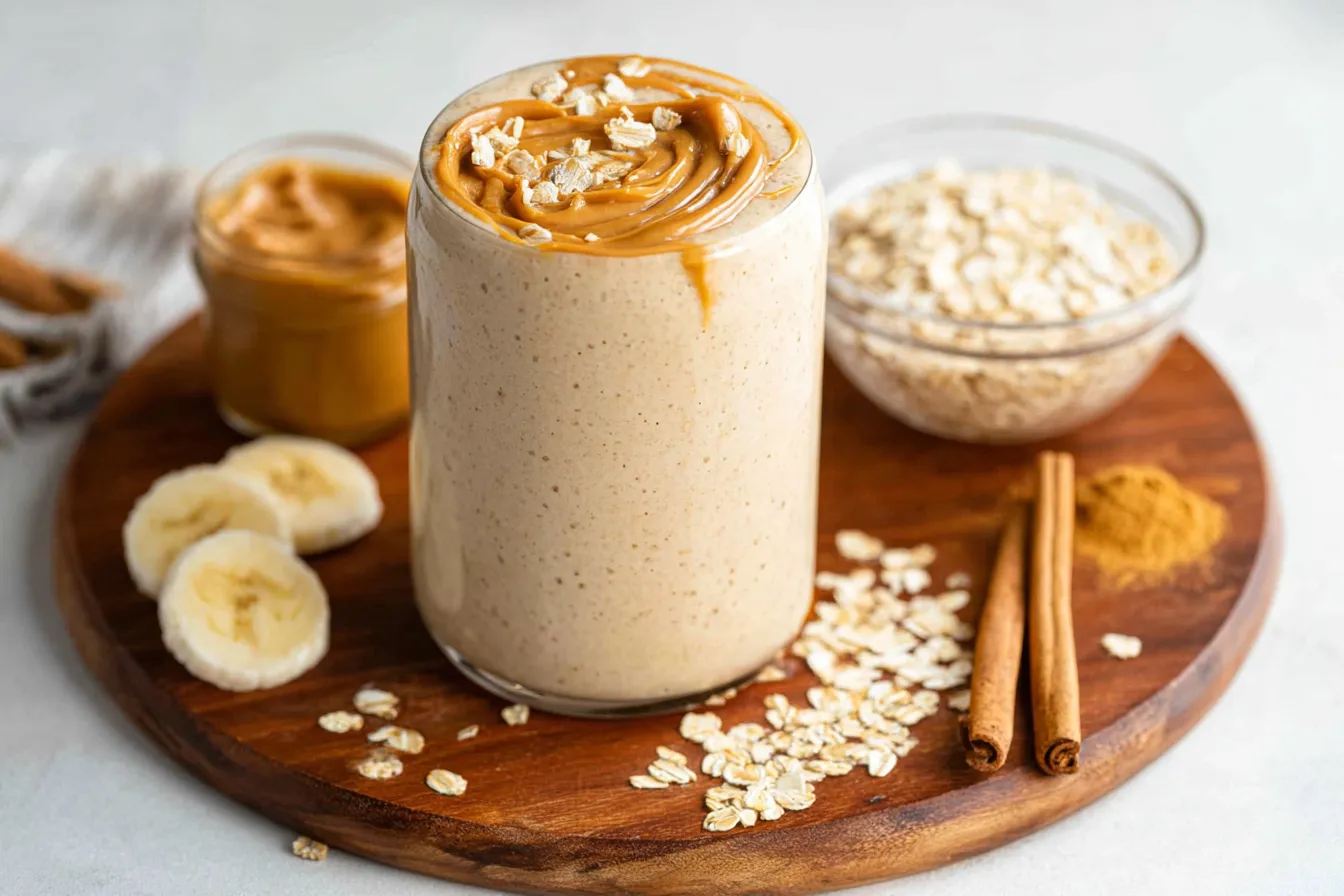 Peanut Butter Oatmeal Smoothie 