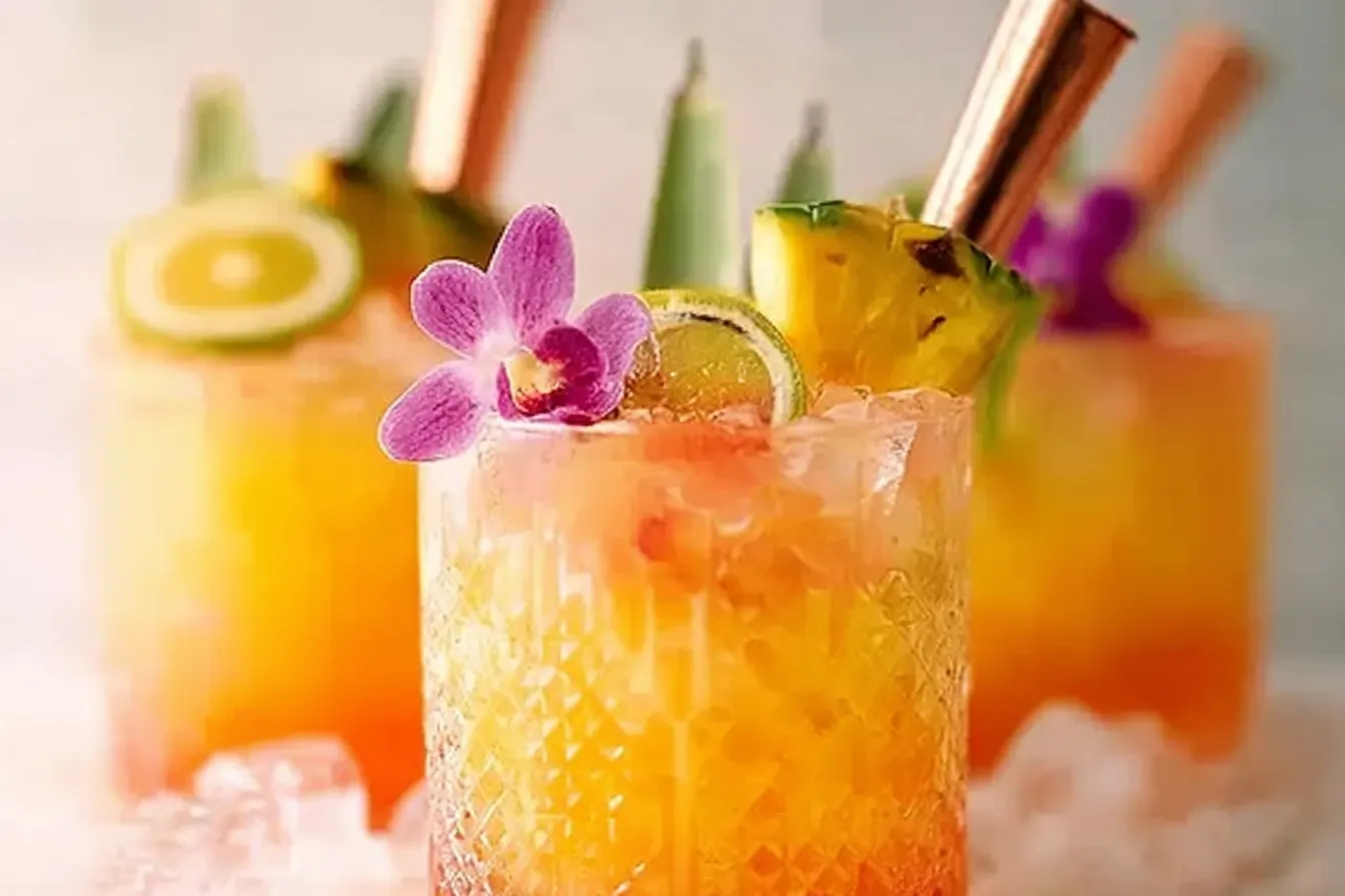 Pineapple Mango Rum Punch