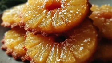 Pineapple Upside Down Sugar Cookies: A Sweet Treat