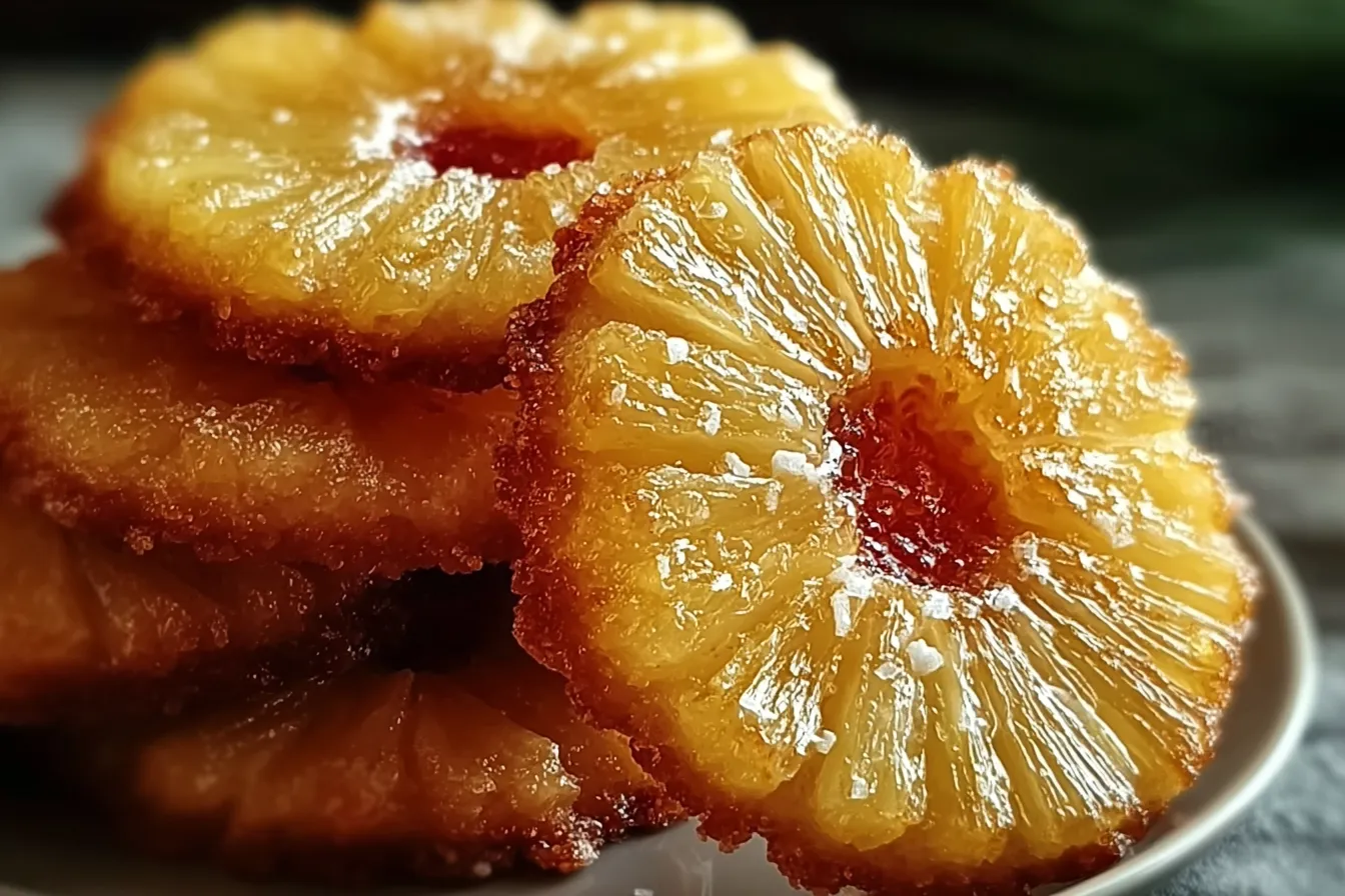 Pineapple Upside Down Sugar Cookies That Delight Every Bite