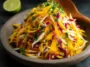 Quick And Easy Mango Slaw Served in a Bowl
