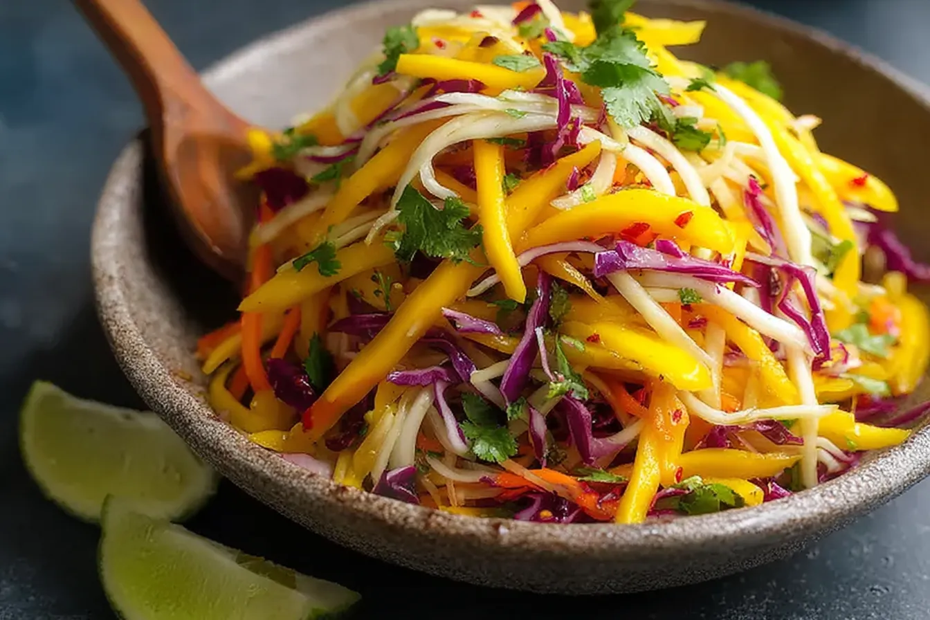 Quick And Easy Mango Slaw: A Fresh Weeknight Favorite 