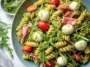 Quick Antipasto Pesto Pasta Salad Ready to Serve