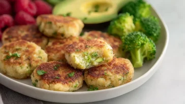 Quick Chicken and Broccoli Nuggets for Baby - Easy Recipe