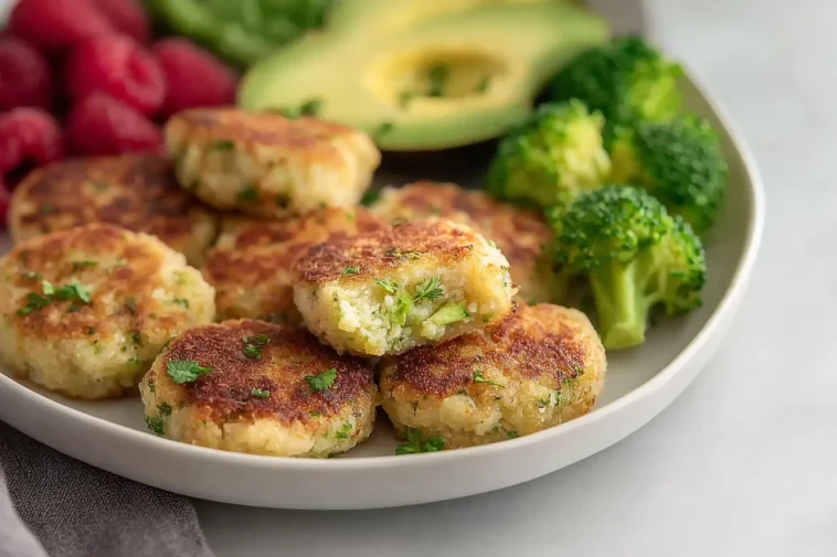 Quick Chicken and Broccoli Nuggets for Baby - Easy Recipe