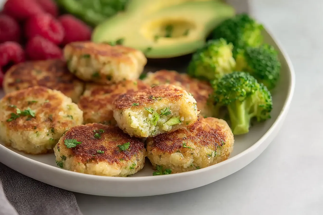 Quick Chicken and Broccoli Nuggets for Baby - Easy Recipe