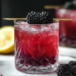 Quick Mulberry Gin Cocktail: Refreshing Summer Bliss