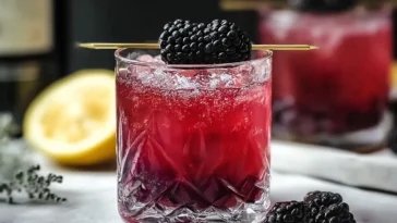 Quick Mulberry Gin Cocktail: Refreshing Summer Bliss