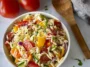 Rainbow Orzo Salad in a Bowl - Fresh & Delicious