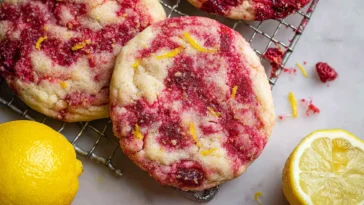 Raspberry Lemonade Cookies Freshly Baked Delight