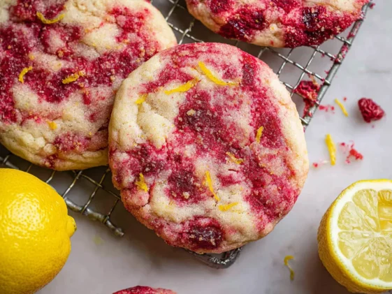 Raspberry Lemonade Cookies Freshly Baked Delight