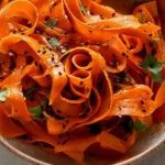 Vibrant Raw Carrot Salad with Fresh Ingredients