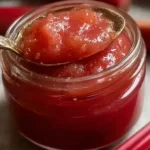 Rhubarb Butter in a Jar: A Homemade Delight