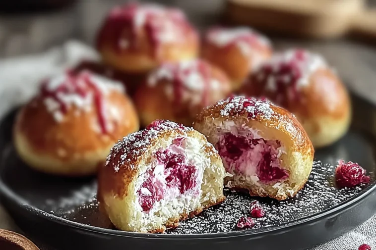 Rhubarb Cheesecake Bombs: Irresistible Spring Treats