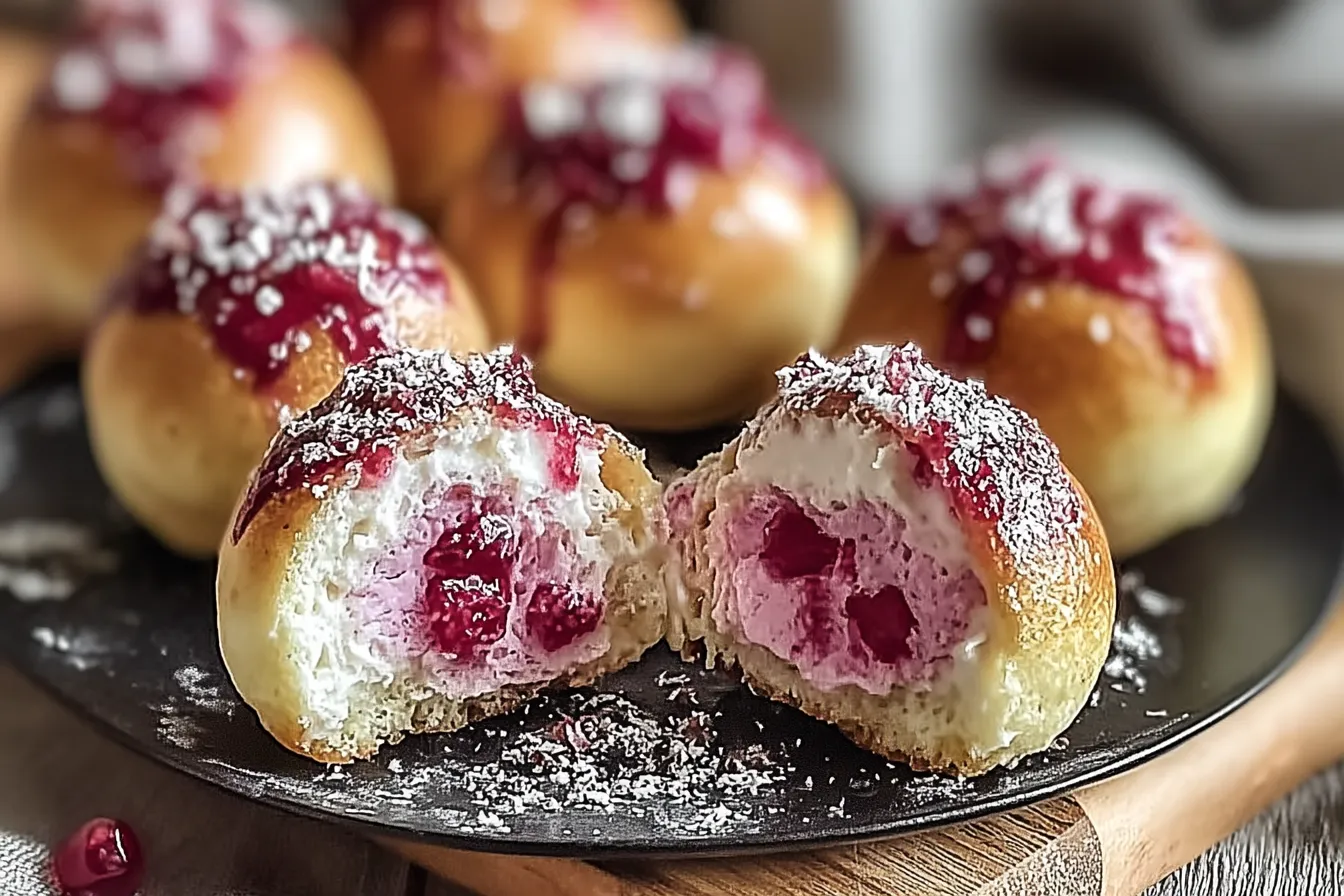 Rhubarb Cheesecake Bombs: A Sweet Spring Delight Awaits