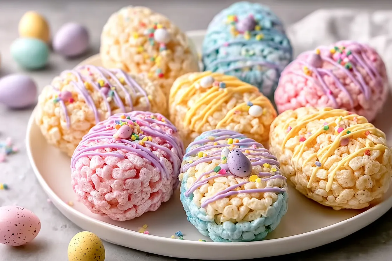 Rice Krispies Easter Egg Treats – Fun, No-Bake Sweets for Spring 