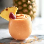 Vibrant Tropical Sunrise Protein Smoothie