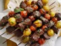 Juicy Rosemary Garlic Steak Kebabs on the Grill