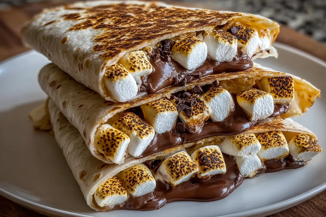 S’mores Crunchwrap: A Delightful Twist on Campfire Classics 3 S’mores Crunchwrap: Deliciously Gooey and Fun to Make