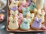 Soft Buttercream Bunny Cookies Ready for Spring Celebrations