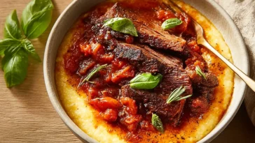 Spicy Tomato-Braised Pot Roast Ready to Serve