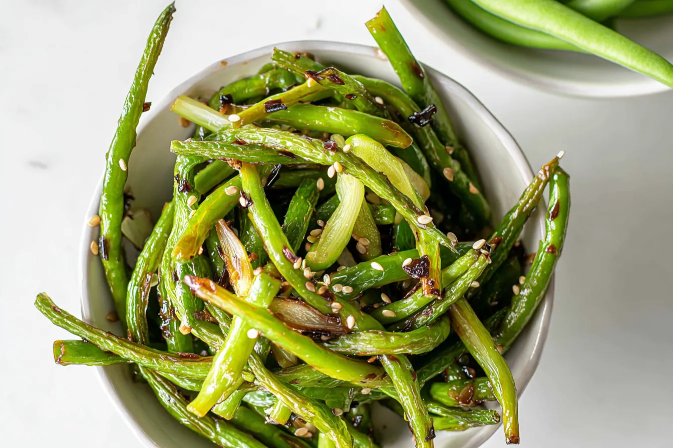 Stir Fried Garlic Scapes 