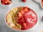 Refreshing Strawberry Banana Smoothie Bowl Ready to Enjoy