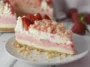Strawberry Crunch Cheesecake Slices