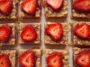 Strawberry Oatmeal Bars Freshly Baked