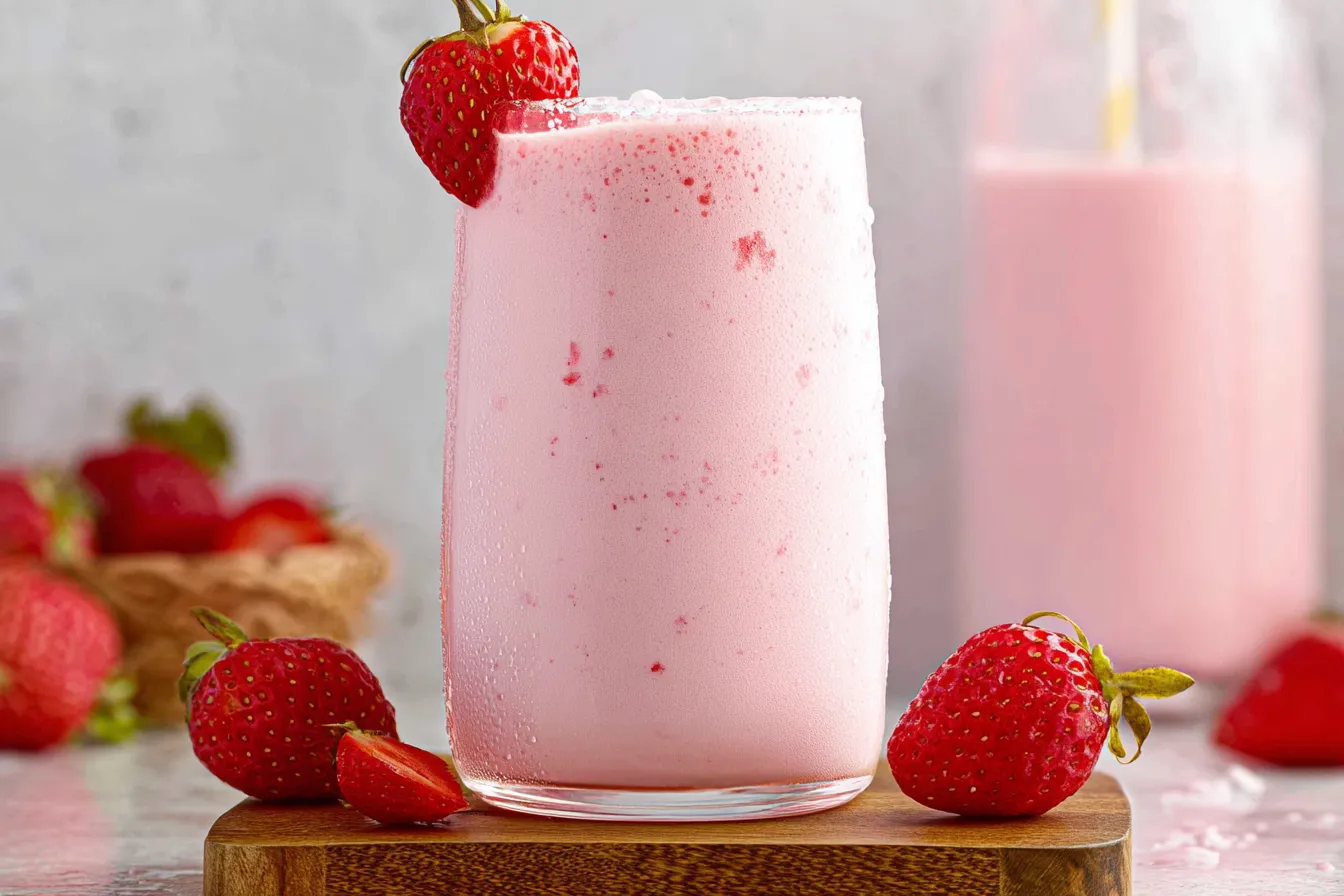 Delicious Strawberry Yogurt Smoothie Recipe