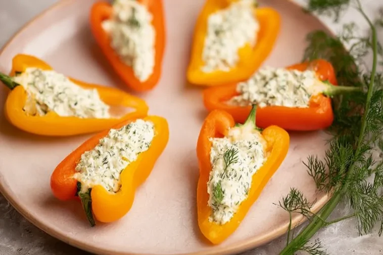 Delicious Stuffed Mini Bell Pepper Carrots Recipe