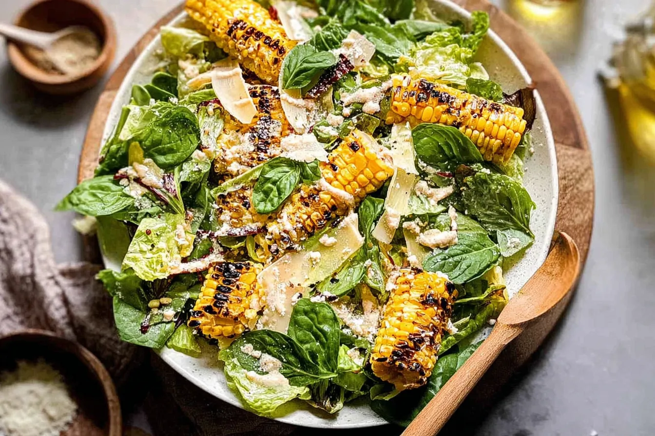 Summer Caesar Salad with Charred Sweet Corn: A Must-Try! 4 Summer Caesar Salad with Charred Sweet Corn