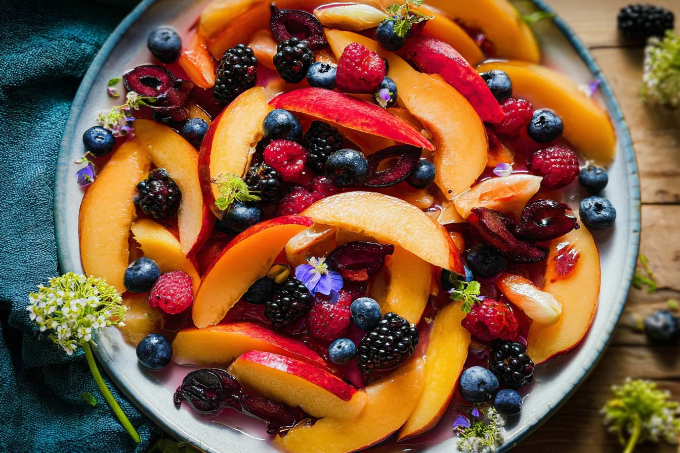 Vibrant Summer Fruit Salad in a Bowl
