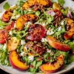 Summer Grilled Peach Salad - Delicious and Vibrant Dish