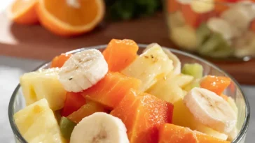 Colorful Ingredients of Sunshine Salad