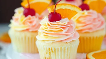 Tequila Sunrise Cupcakes Ready to Savor