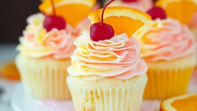 Tequila Sunrise Cupcakes Ready to Savor