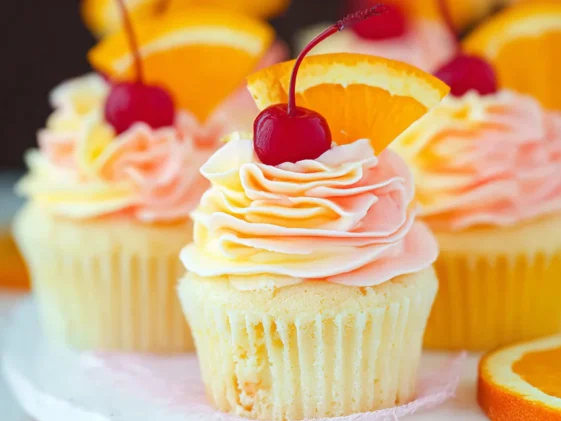 Tequila Sunrise Cupcakes Ready to Savor